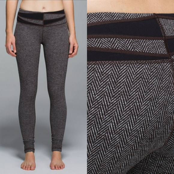 lululemon athletica Pants - Lululemon Giant Herringbone 29" Wunder Under